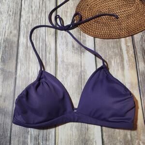Victoria's Secret purple triangle bikini top woman's size small